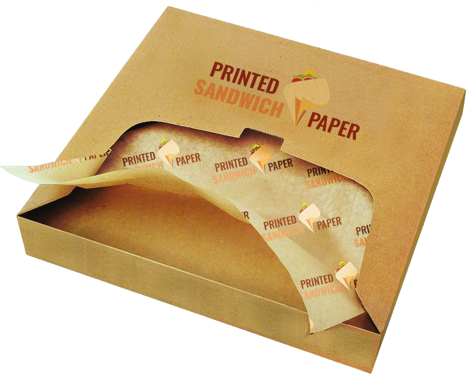 Custom Printed Sandwich Wrap and Deli Paper - Custom Packaging and